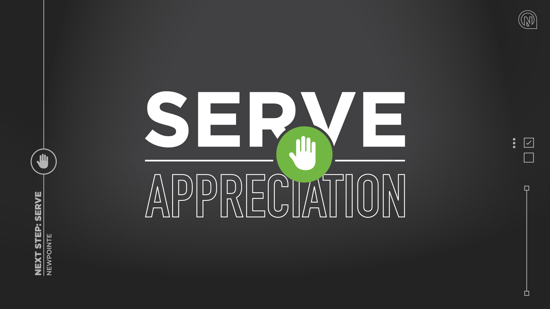 Serve Appreciation